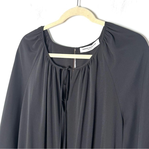 Amanda Uprichard Revolve Charleigh Romper Dress in Black L - Picture 6 of 9